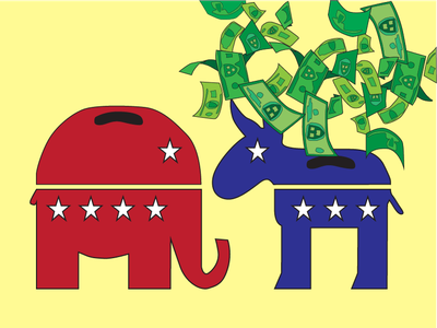 Cover image for Harvard Faculty Donations Graphic