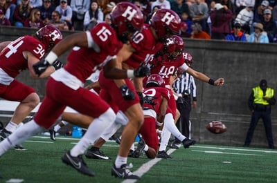 Cover image for In Photos: Harvard Topples Princeton, Ending 8-Year Drought