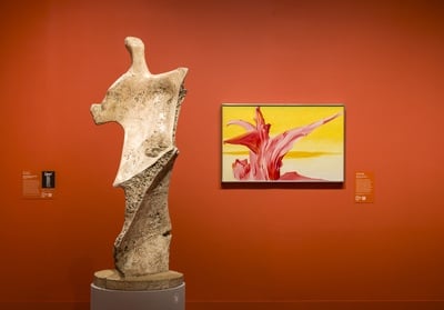 Cover image for ‘Georgia O’Keeffe and Henry Moore’ Review: The Museum of Fine Arts Finally Unites Two Masters of Modernism
