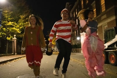 Cover image for Flyby Tries: Trick-or-Treating at Random Dorms