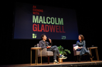 Cover image for Malcolm Gladwell Speaks on Viral, Cultural Phenomena at the 2024 Boston Book Festival