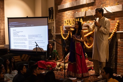 Cover image for Candles and Marigolds: Hundreds Gather for Harvard Dharma Diwali Celebration