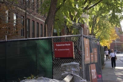 Cover image for Harvard Chemistry Lab Complex Undergoing Electrical, Drainage Renovations