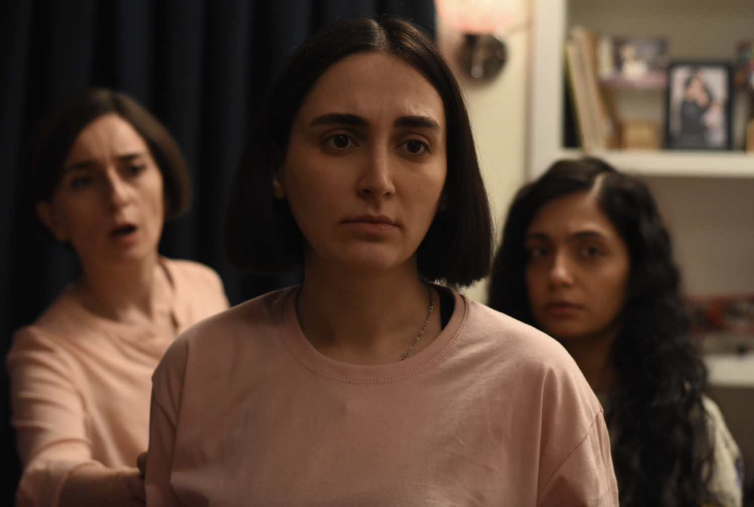 Setareh Maleki, Mahsa Rostami, and Soheila Golestani in Mohammad Rasoulof's "The Seed of the Sacred Fig."
