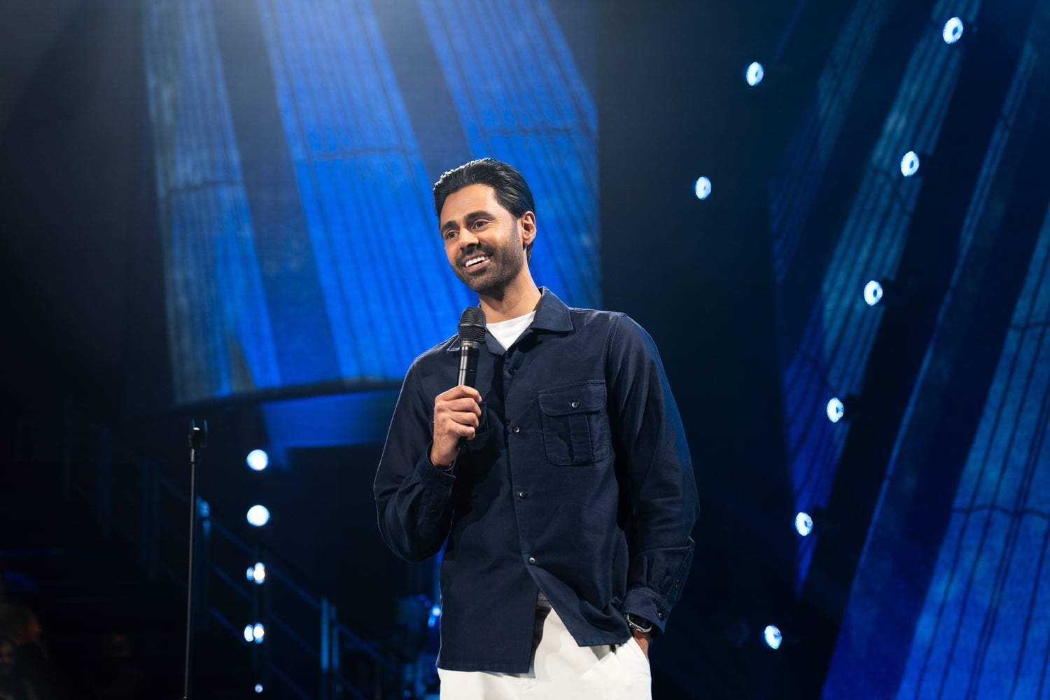 Hasan Minhaj in "Hasan Minhaj: Off With His Head."