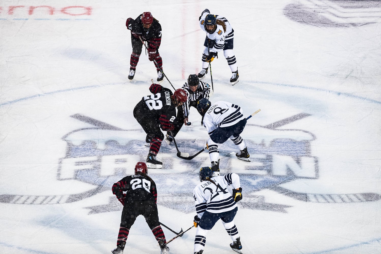 The Crimson prepares to compete at Frozen Fenway 2023.