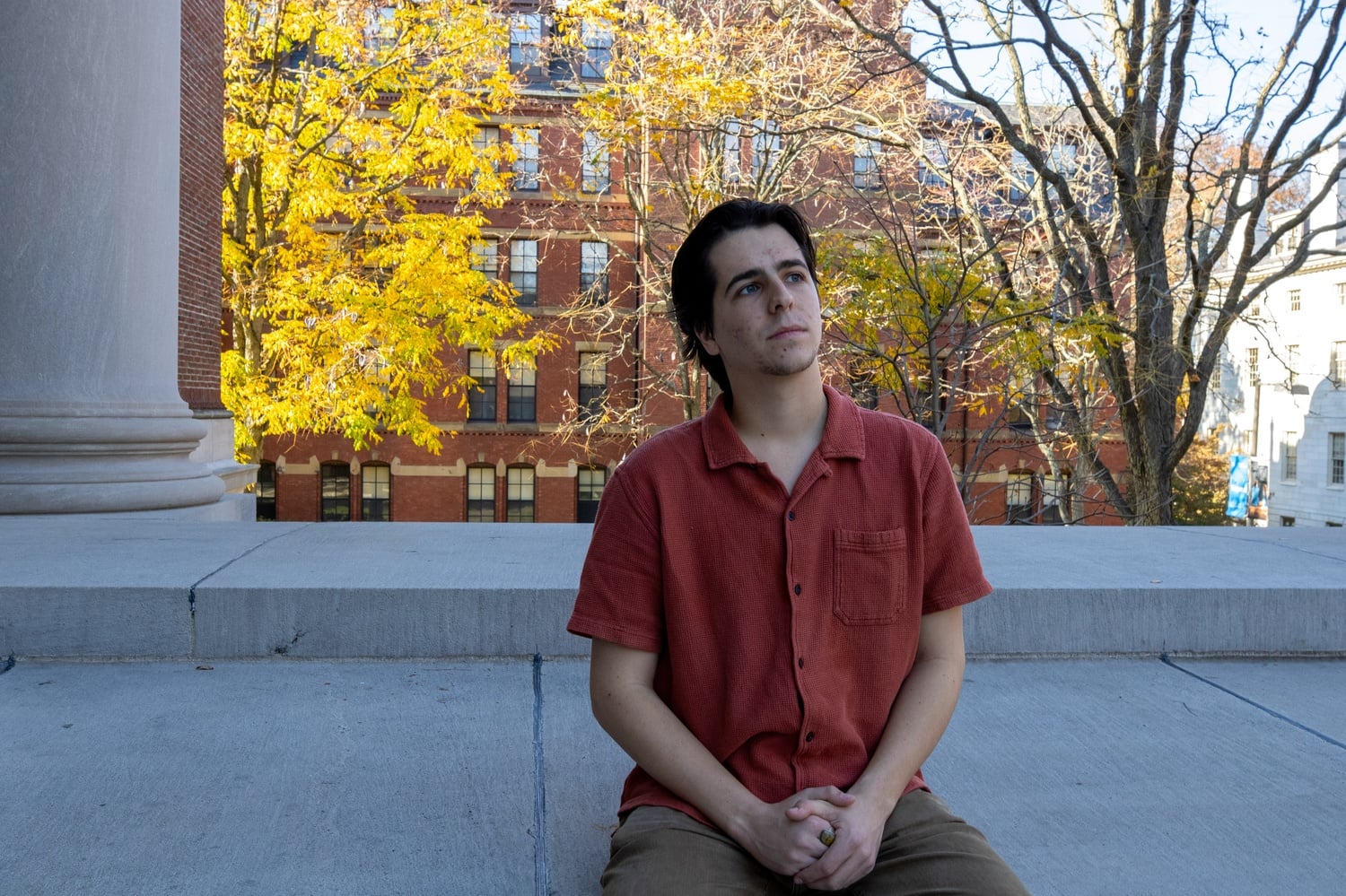 Comedian John “Jack” F. Griffin ’25 brought stand-up show "Speakeasy: The Faire" to the Loeb Ex.