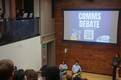 Cover image for Candidates for IOP Executive Team Present Campaign Platforms at Debate