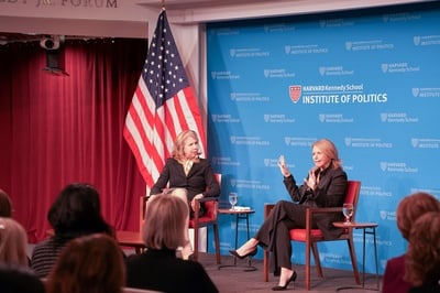 Cover image for ‘Affirmation Instead of Information’: Katie Couric Talks Role of Media in Election at IOP Forum