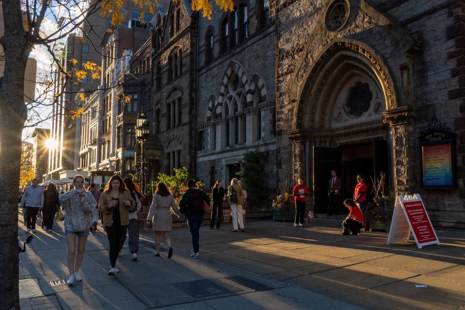 Jeffery Deaver and Isabella Maldonado, co-authors of "Fatal Intrusion," gave the Mystery keynote speech at the Boston Book Festival on October 26. This keynote took place in the sanctuary of the Church of the Covenant.
