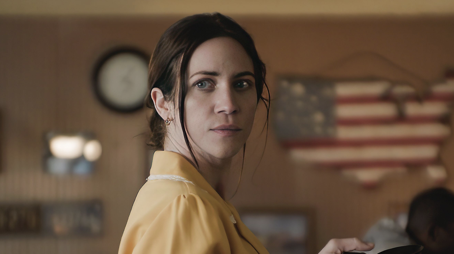 Brittany Snow stars as Rachel in the Academy Nominated short film "Red, White, and Blue."