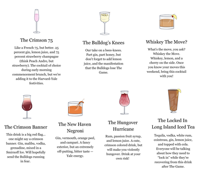 Cover image for Harvard-Yale Cocktails