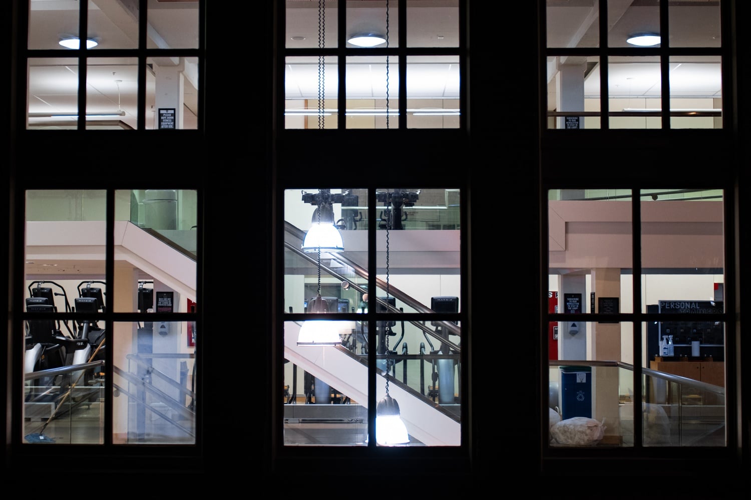 A man was arrested in mid-November on charges of secret sexual surveillance at Harvard's Hemenway Gym.