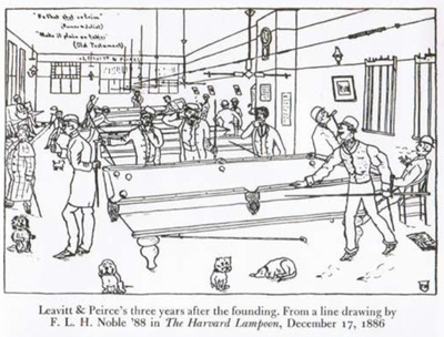 Cover image for Leavitt and Pierce Cartoon