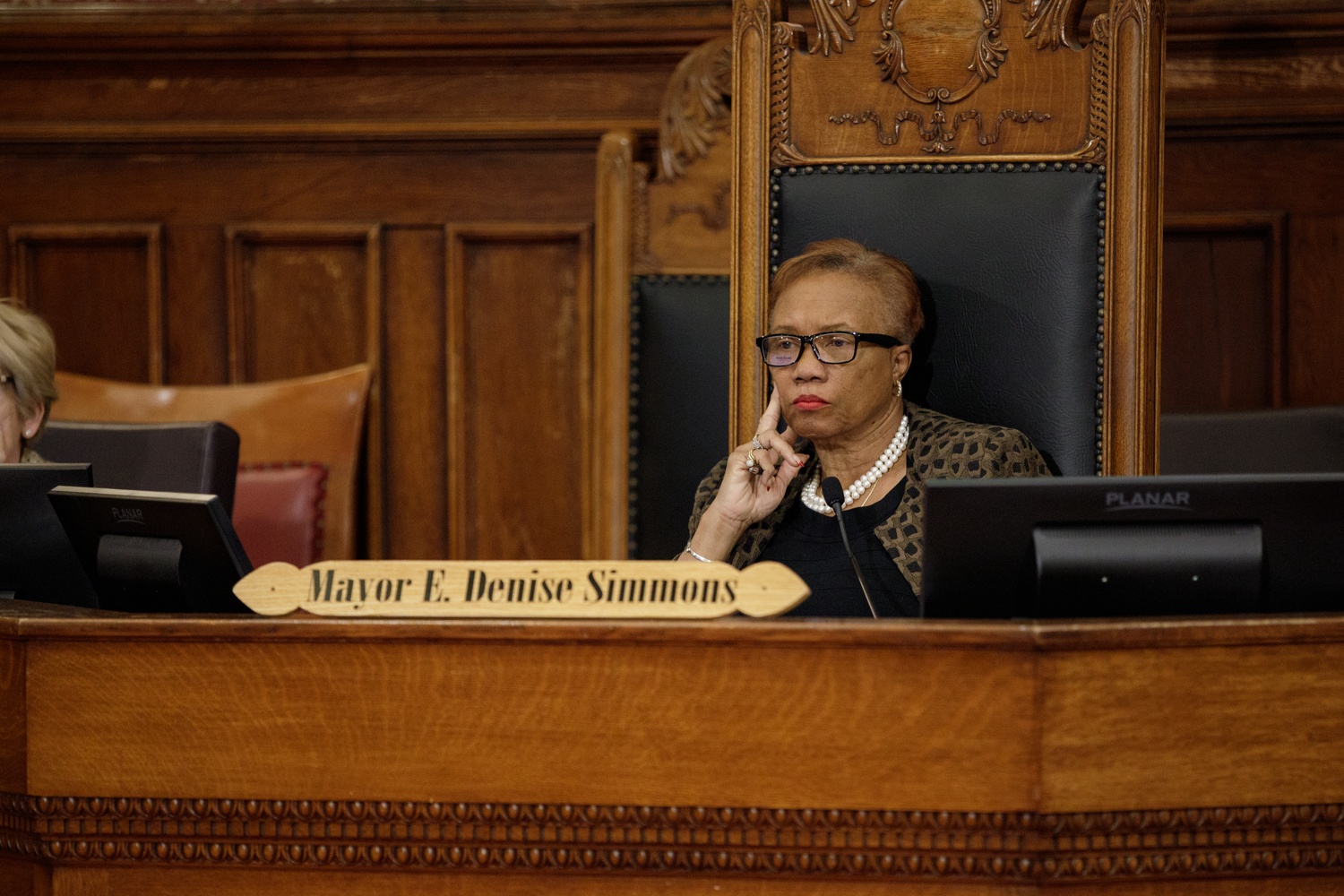 The pair earned a sharp reprimand from then-Mayor Sumbul Siddiqui at a 2023 Council meeting after Simmons said that she was "sick to death" of Zondervan.