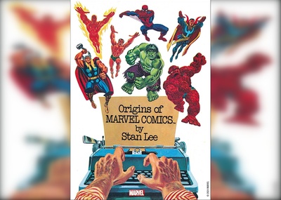 Cover image for 'Origins of Marvel Comics' by Stan Lee Cover
