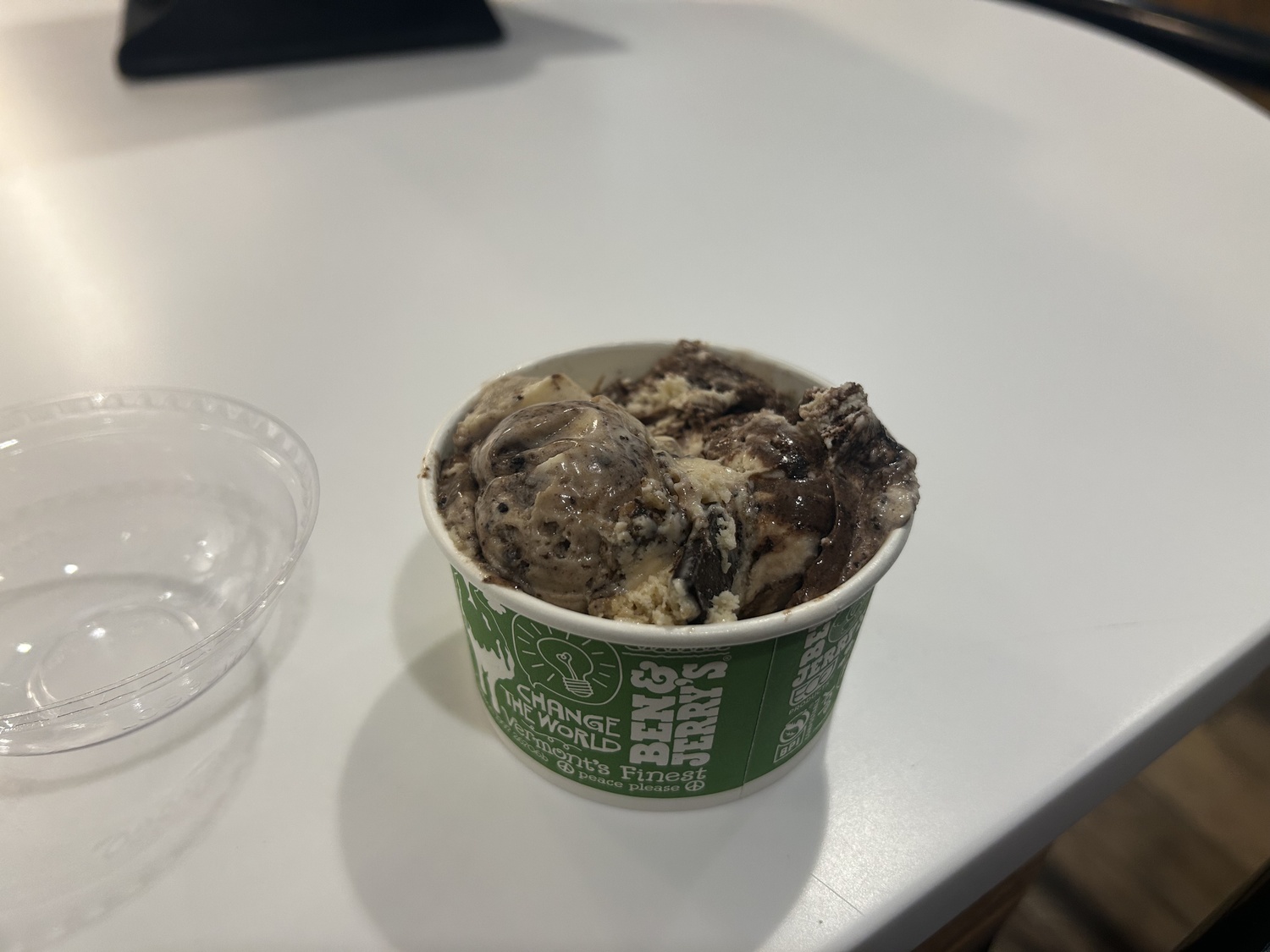Fourth stop: Ben and Jerry's
