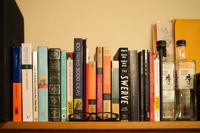 Cover image for In Photos: Bookshelves Around Campus