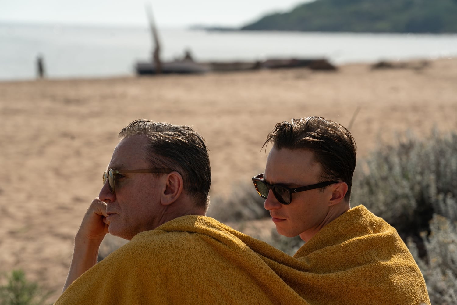 Daniel Craig and Drew Starkey in Luca Guadagnino's newest film, "Queer."