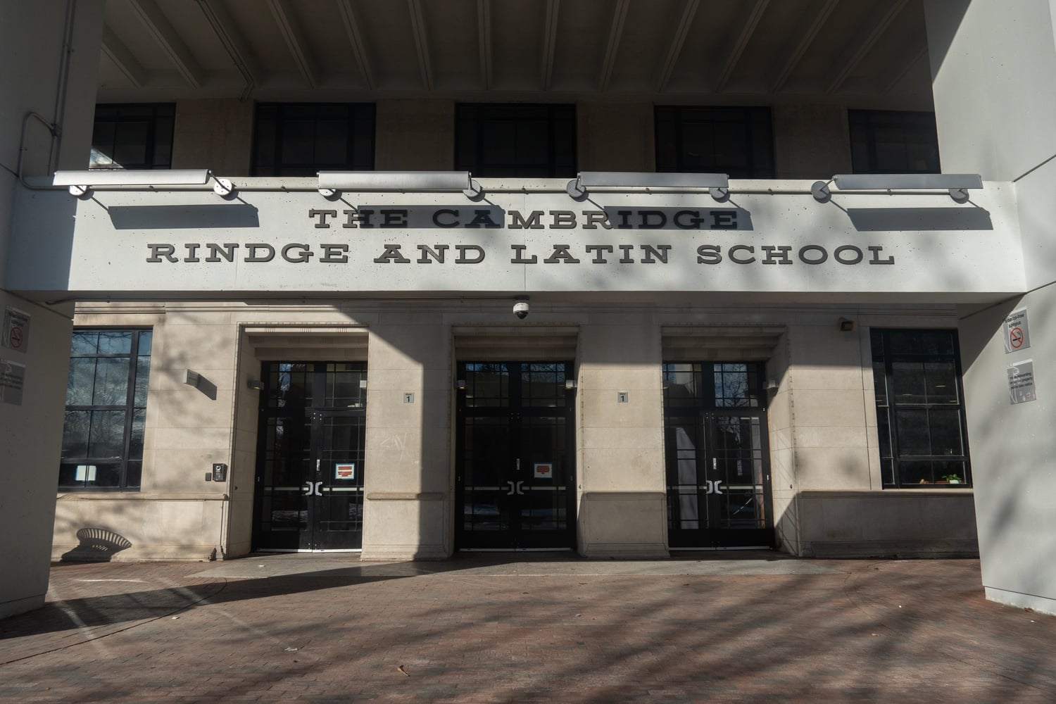 The Cambridge Urban Forest Master Plan meeting was at the Cambridge Rindge and Latin School Thursday evening.