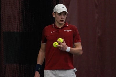 Cover image for Delloye Qualifies at ITA Sectionals; Harvard Sends Two to NCAA Individual Championships