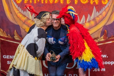 Cover image for The Hasty Pudding Honors Jon Hamm as 2025’s Man of the Year