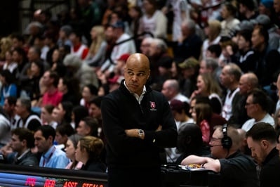 Cover image for Harvard Men’s Basketball Prevails Over Cornell for Coach Amaker’s 300th Win