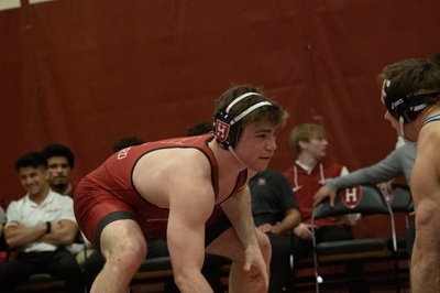 Cover image for Harvard Wrestling Wraps Up Tournament Season with Two Top-Eight Finishes at Midlands