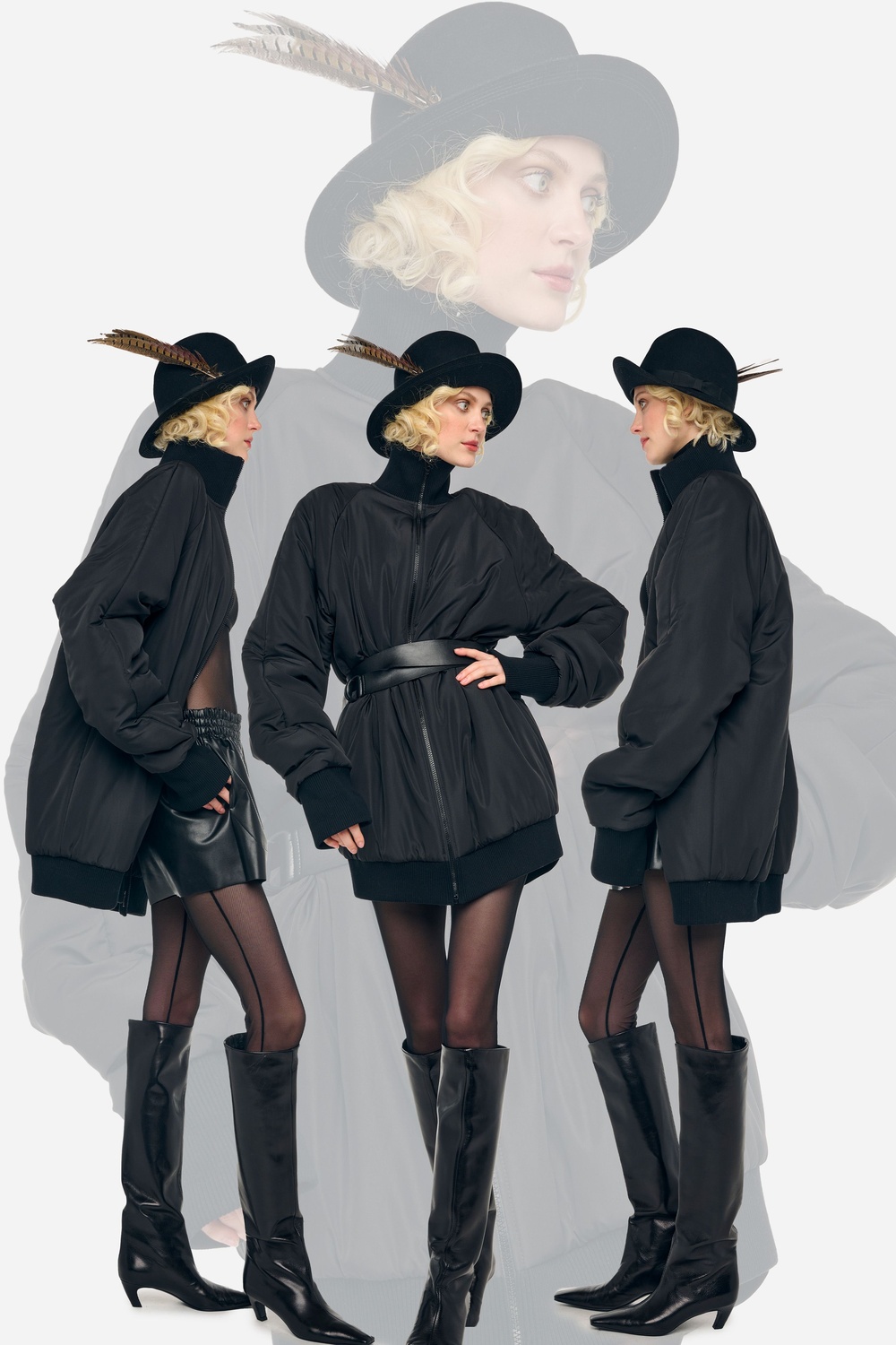 Stunning look from Norma Kamali's Autumn/Winter 2025 collection.