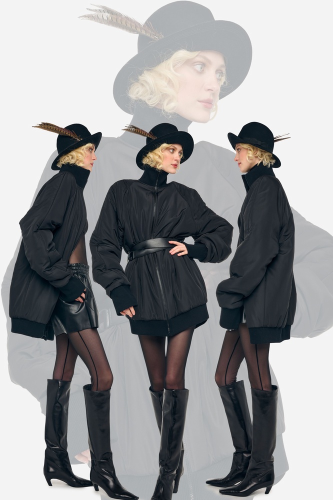 Stunning look from Norma Kamali's Autumn/Winter 2025 collection.