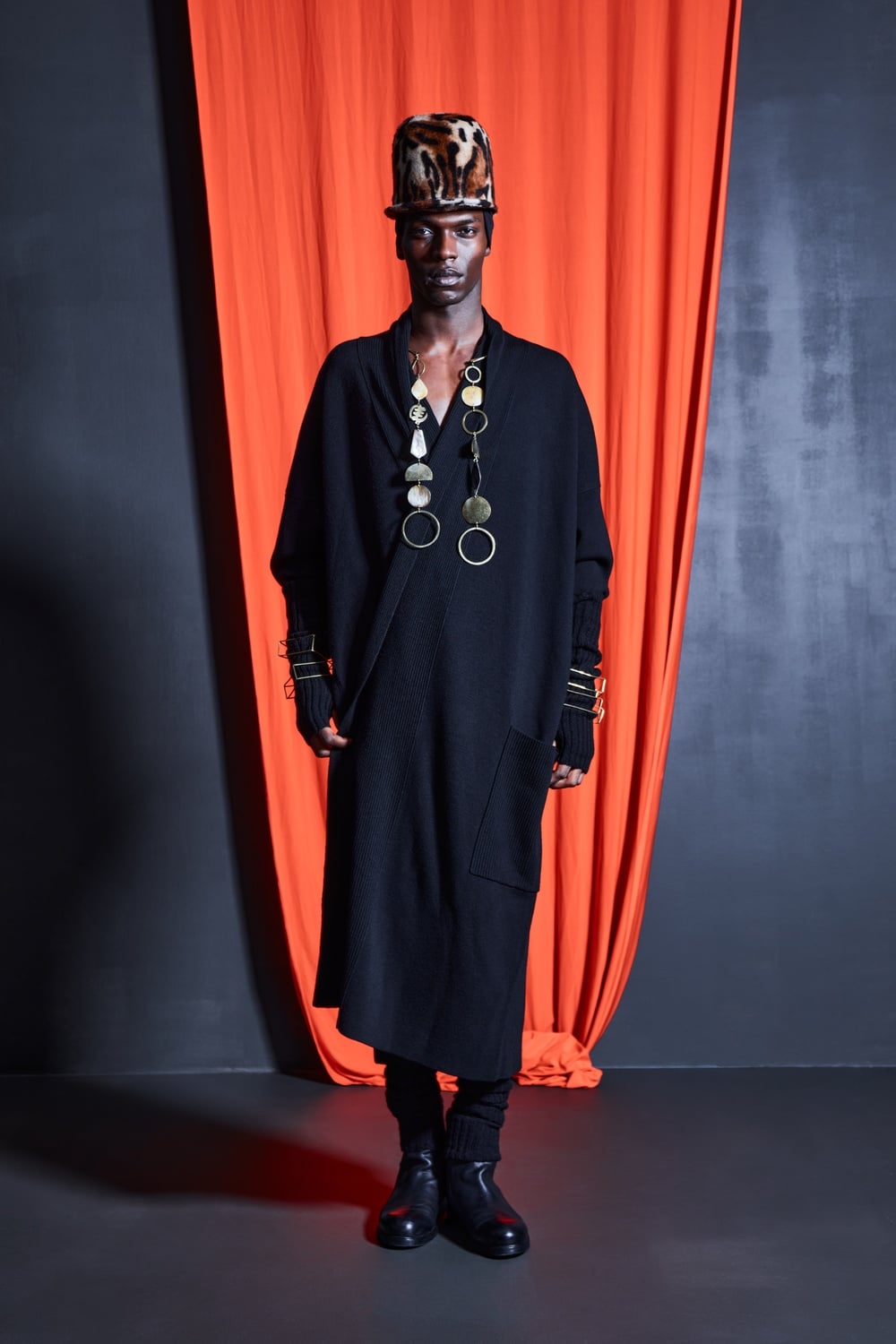 A. Potts debuted his Autumn/Winter 2025 collection at New York Fashion Week.