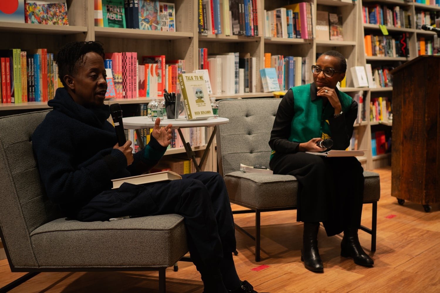 Claudine Gay speaks with Rich Benjamin about his memoir in her first publicly advertised appearance since retiring from Harvard's presidency.
