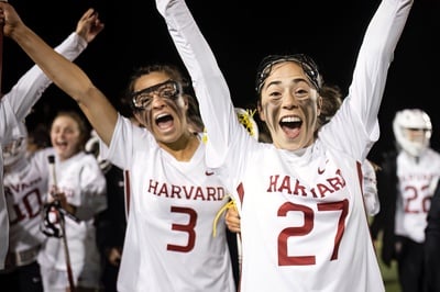 Cover image for Harvard Women's Lacrosse Takes Down No. 23 UConn with Overtime Winner