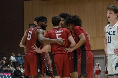Cover image for Harvard Stuns Yale, Ending Its Undefeated Ivy League Streak