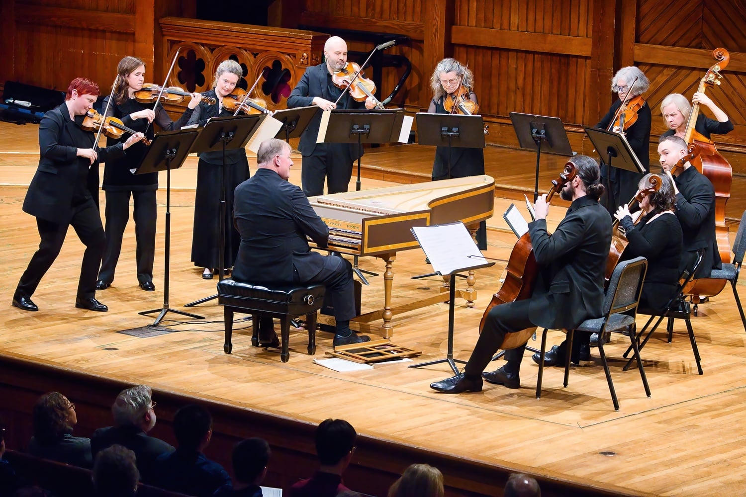 Members of the H+H Orchestra perform the Brandenburg Concertos.