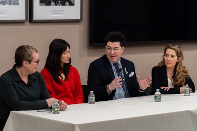 Cover image for Content Creators Discuss Struggles of Digital Media at IOP Forum