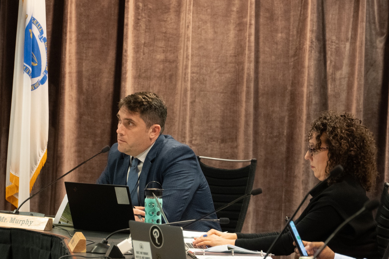 Interim Superintendent of Cambridge Public Schools David Murphy and School Committee Member Rachel B. Weinstein addressed protections for LGBTQ individuals under the Trump administration at a meeting on Tuesday.