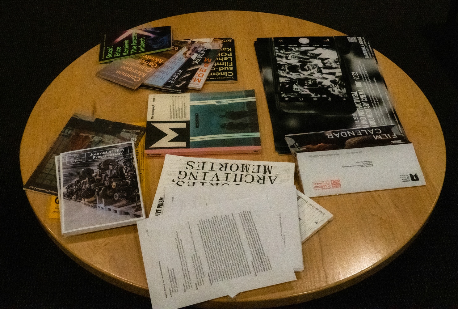 HFA Table Film Memorabilia | Multimedia | The Harvard Crimson