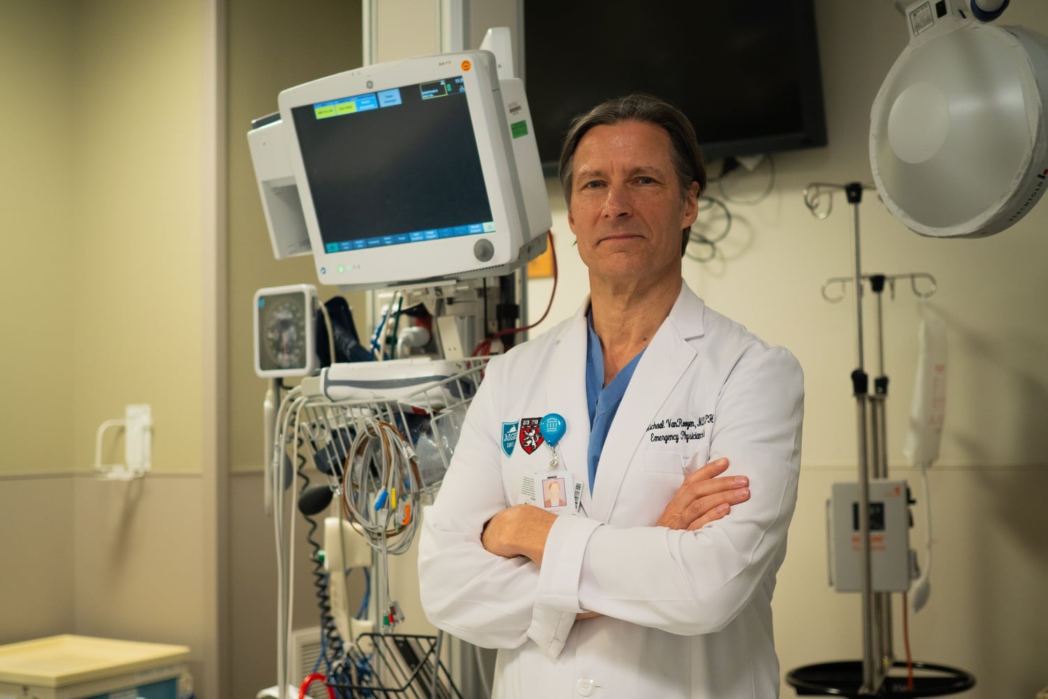 Michael J. VanRooyen, the founding director of the Harvard Humanitarian Initiative and the Chair of Emergency Medicine at the Massachusetts General Hospital and at Brigham and Women’s Hospital.