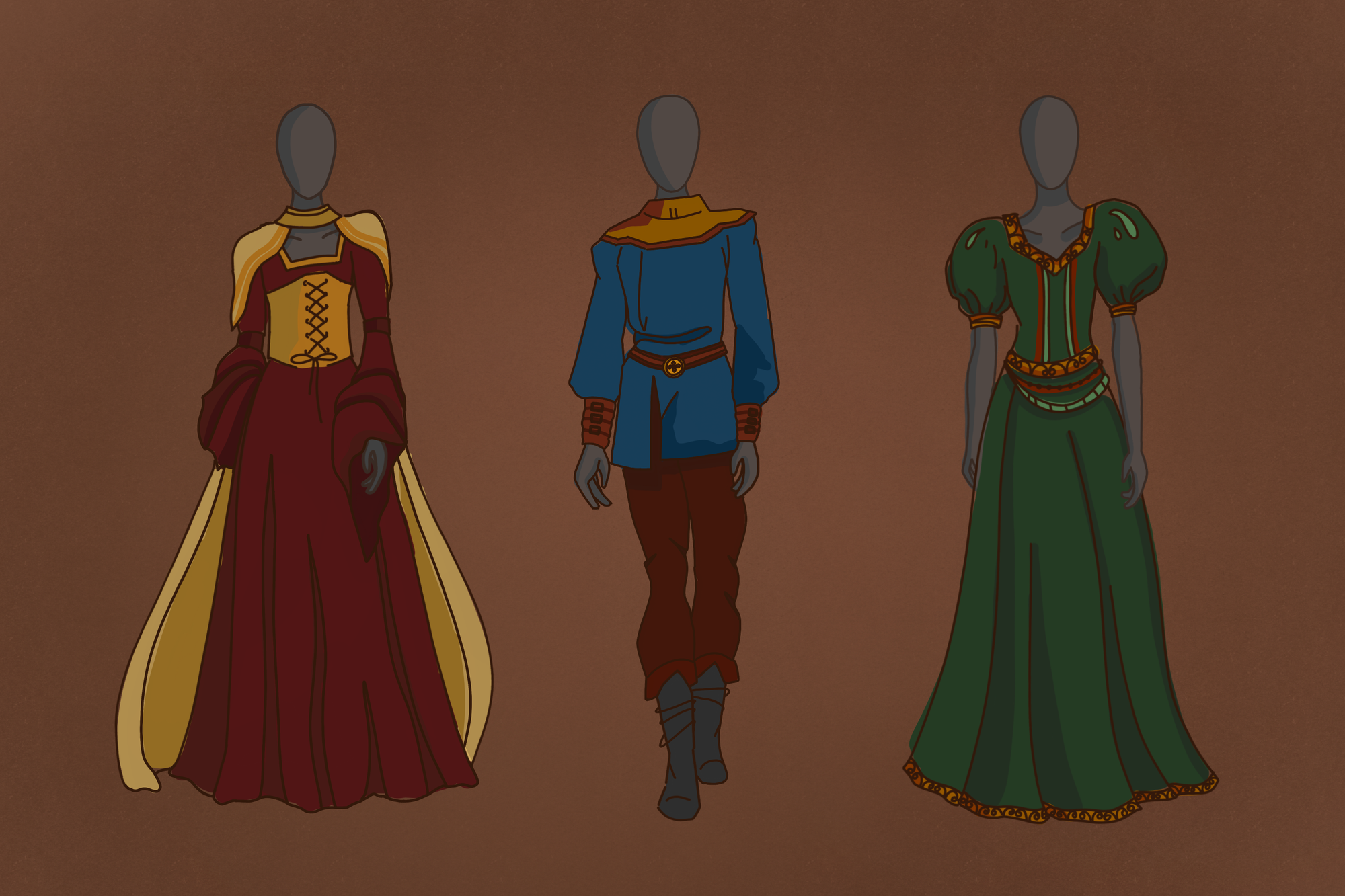14th century formal dress So You Want to Like a 14th-Century Medieval Lady collection_tops