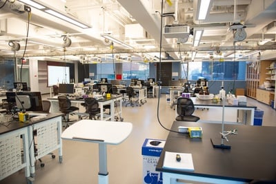 Cover image for ‘Science on Display:’ First Phase of Teaching Lab Renovations Completed in Science Center