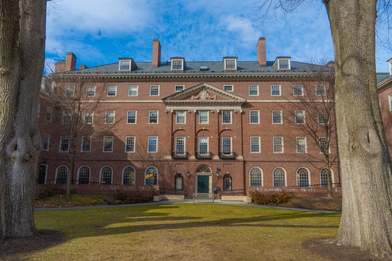 Standish Courtyard, where you'll be sure to frolic once temperatures reach 60 degrees.