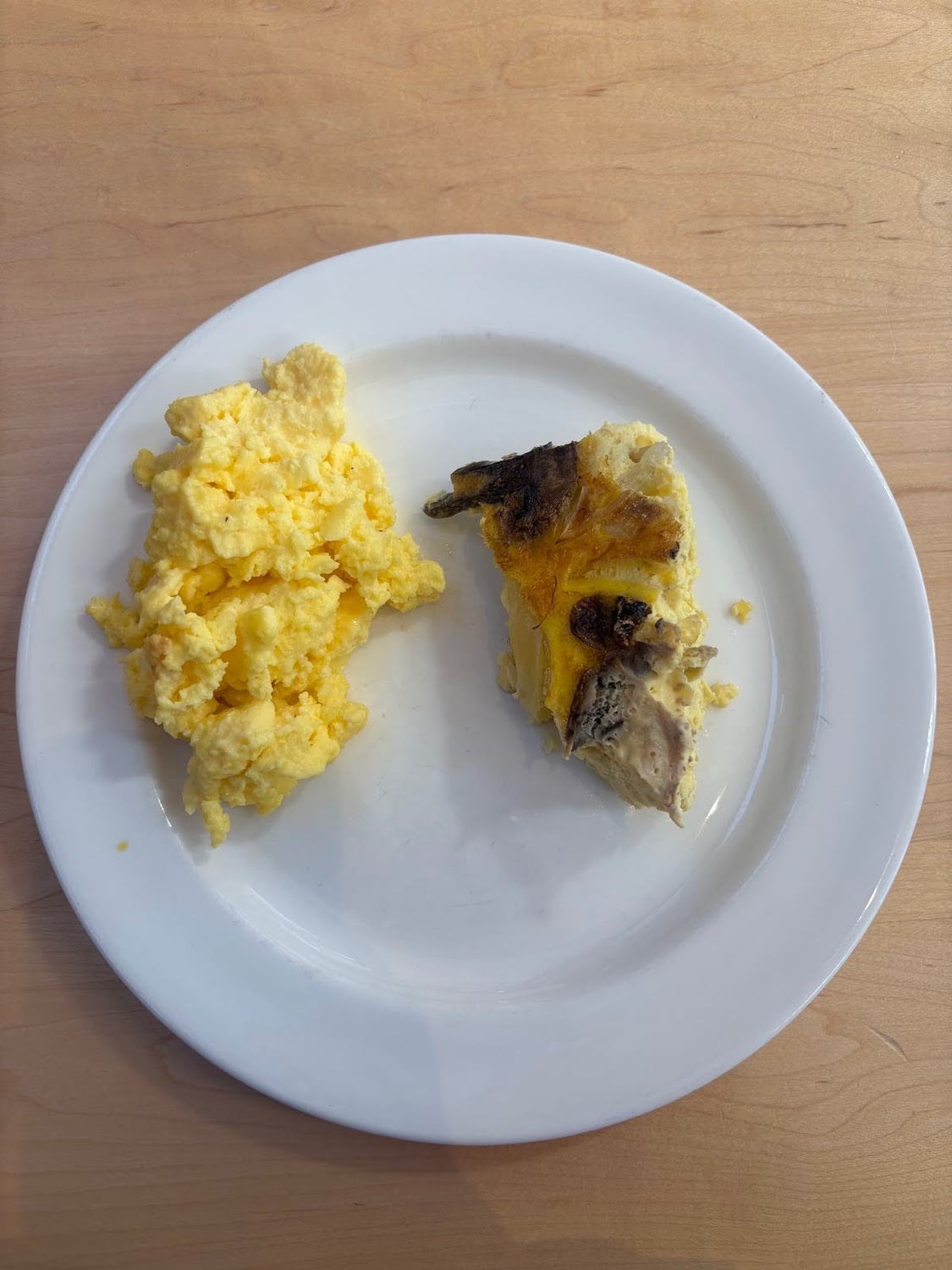 Surprisingly good eggs at Mather House.