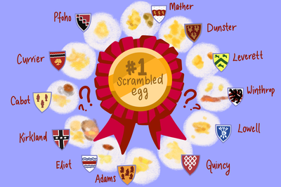 Cover image for Flyby Tries: Scrambled Eggs in Every House Dining Hall