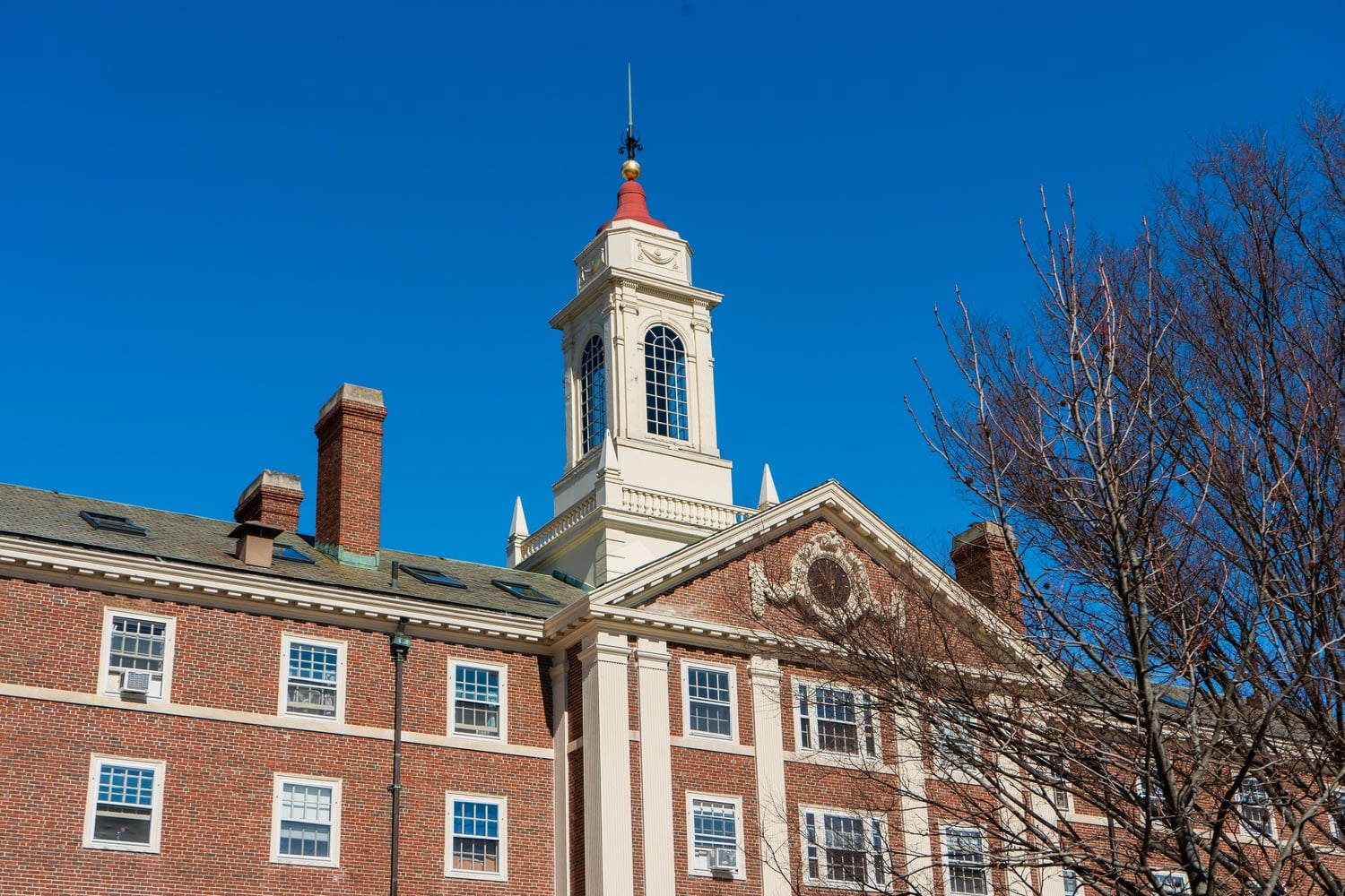 The suite below Pforzheimer House's gorgeous and instantly recognizable bell tower was the site of Mark Zuckerberg's first meeting with his wife.