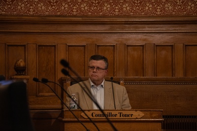 Cover image for Councilor Paul F. Toner at City Hall Meeting 3/24