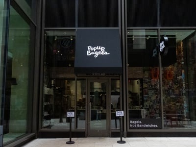 Cover image for Pop Up Bagels in Seaport