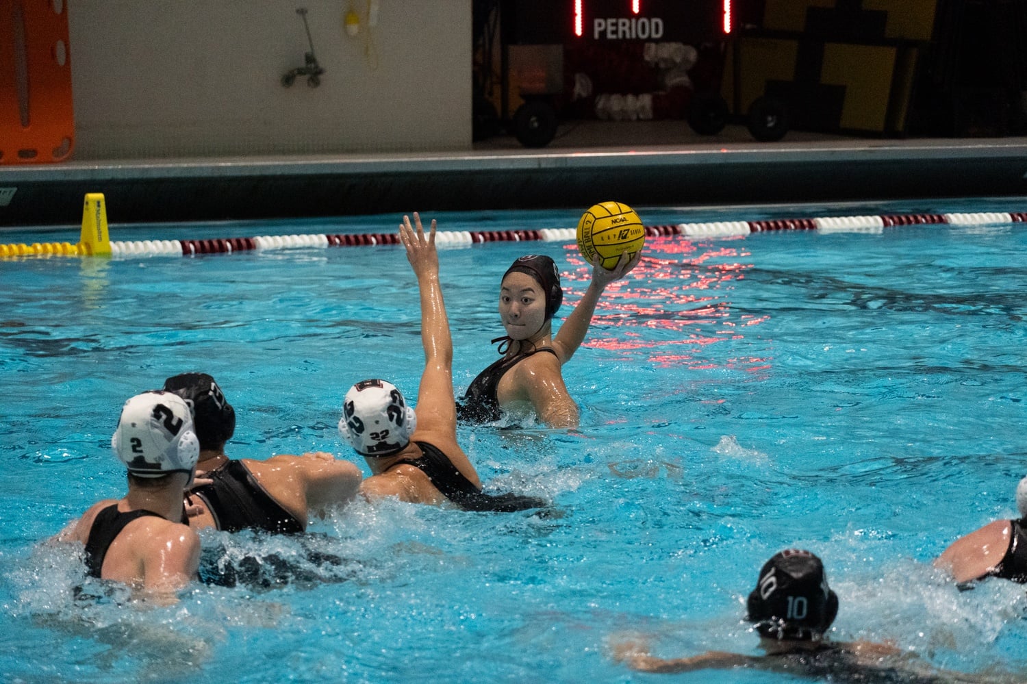 The women's water polo team went 3-4 on its road trip in California.