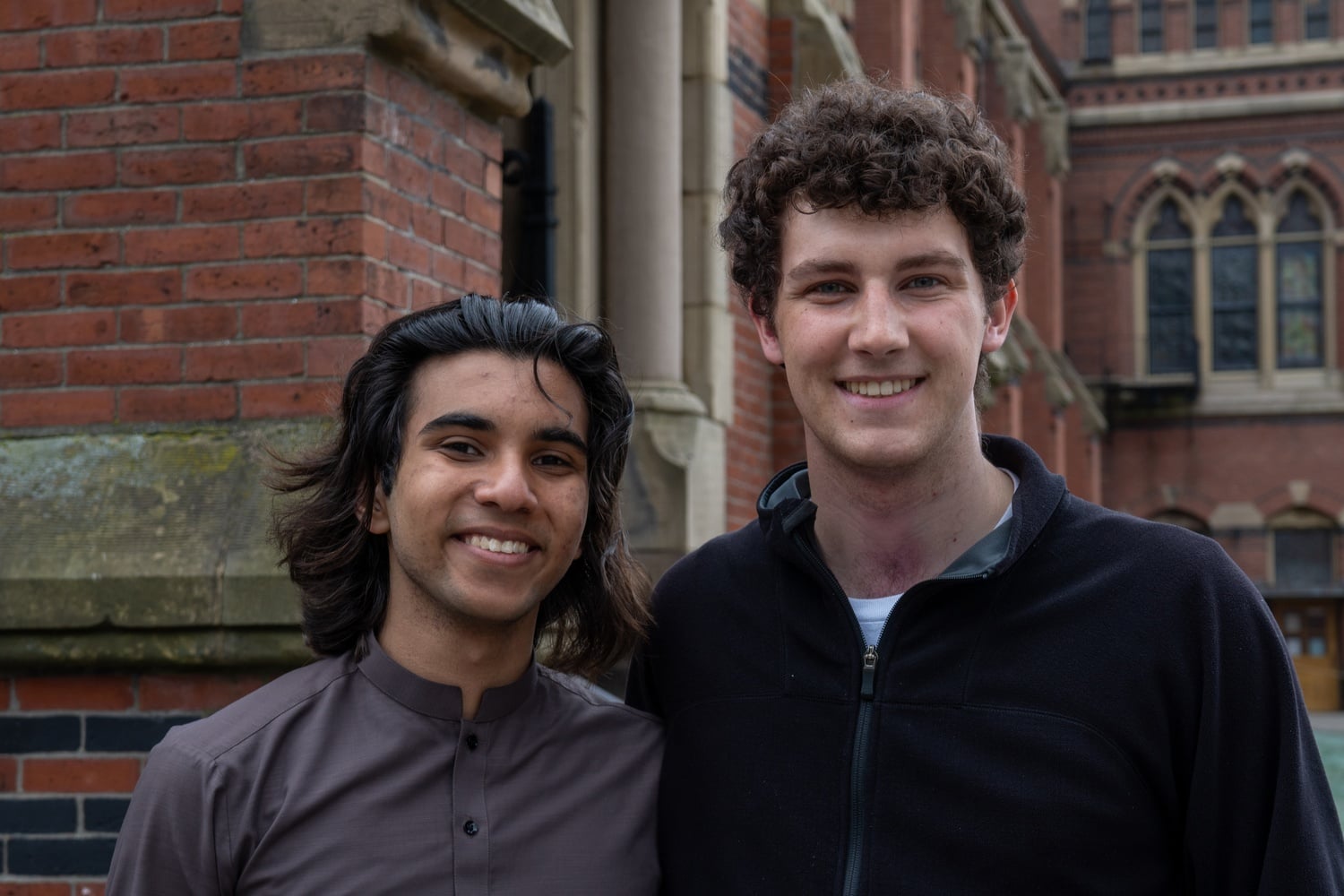 Abdullah S. Sial and Caleb N. Thompson were elected presidents of the Harvard Undergraduate Association on Thursday. The pair called for changing HUA rules to allow the body to take political stances in their campaign.