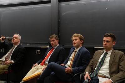 Cover image for Republican and Democratic Students Go Head-to-Head at Debate Night